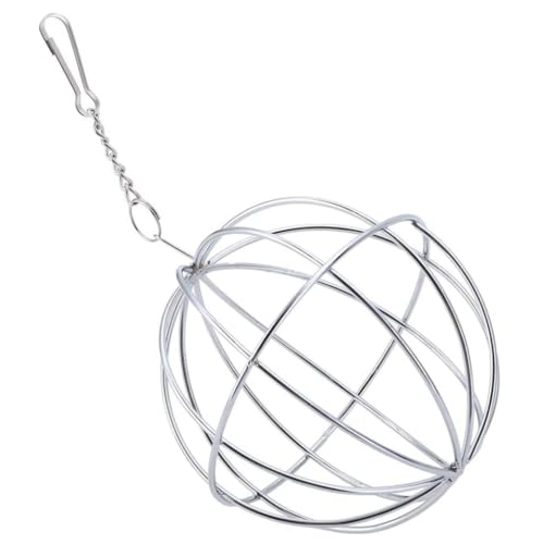 Kaninchen -Feederkugel 8 cm Edelstahl Kaninchen Graskugel Hängende Kugel Hasen -Heu -Feeder -Spender für Meerschweinchen kleines Tier -Haustierzubehör Kaninchen -Feederkugel 8 cm Edelstahl Kaninchen Graskugel Hängende Kugel Hasen -Heu -Feeder -Spender für Meerschweinchen kleines Tier -Haustierzubehör von Jorzer