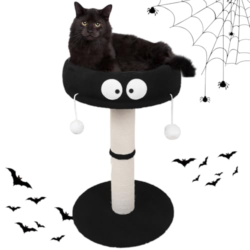 Katzenturm mit Kratzerpfosten, niedliche, kräftige resistente, verdickte Katzenmöbel umfassen Pfosten- und Weichbett- und Hängenkugeln Mehrzweck gemütliche Haustierzubehör für Innenhause, 25, 6 x 16 Katzenturm mit Kratzerpfosten, niedliche, kräftige resistente, verdickte Katzenmöbel umfassen Pfosten- und Weichbett- und Hängenkugeln Mehrzweck gemütliche Haustierzubehör für Innenhause, 25, 6 x 16 von Jorzer