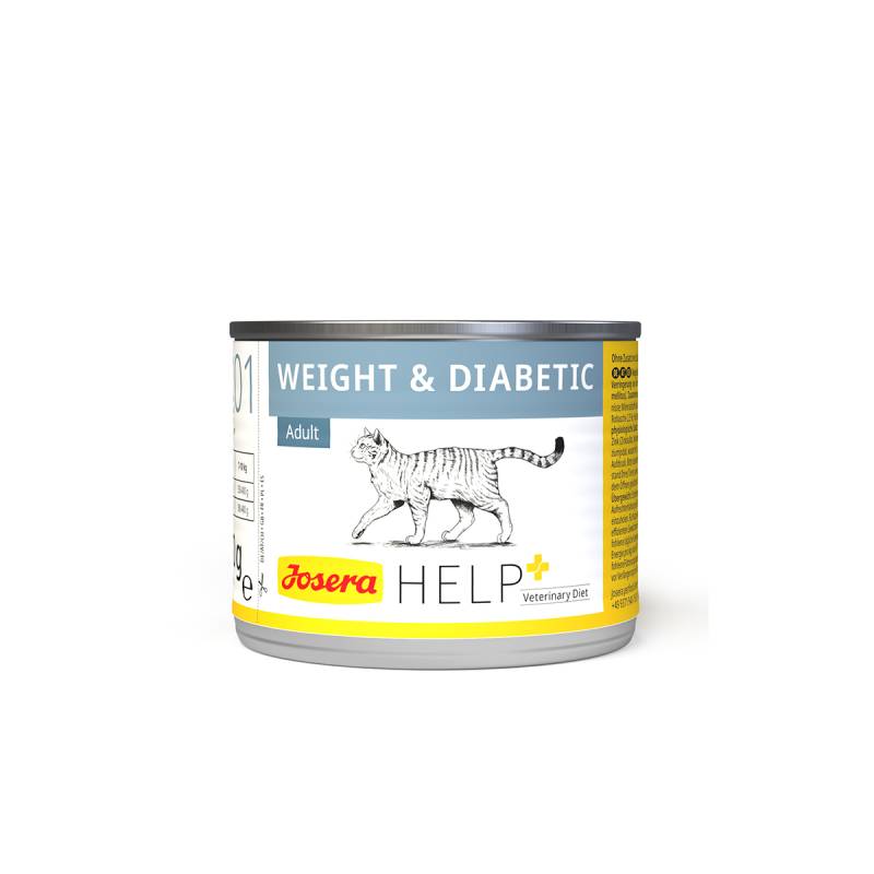 Josera Help Weight & Diabetic Nassfutter Katze 6x200g von Josera Help