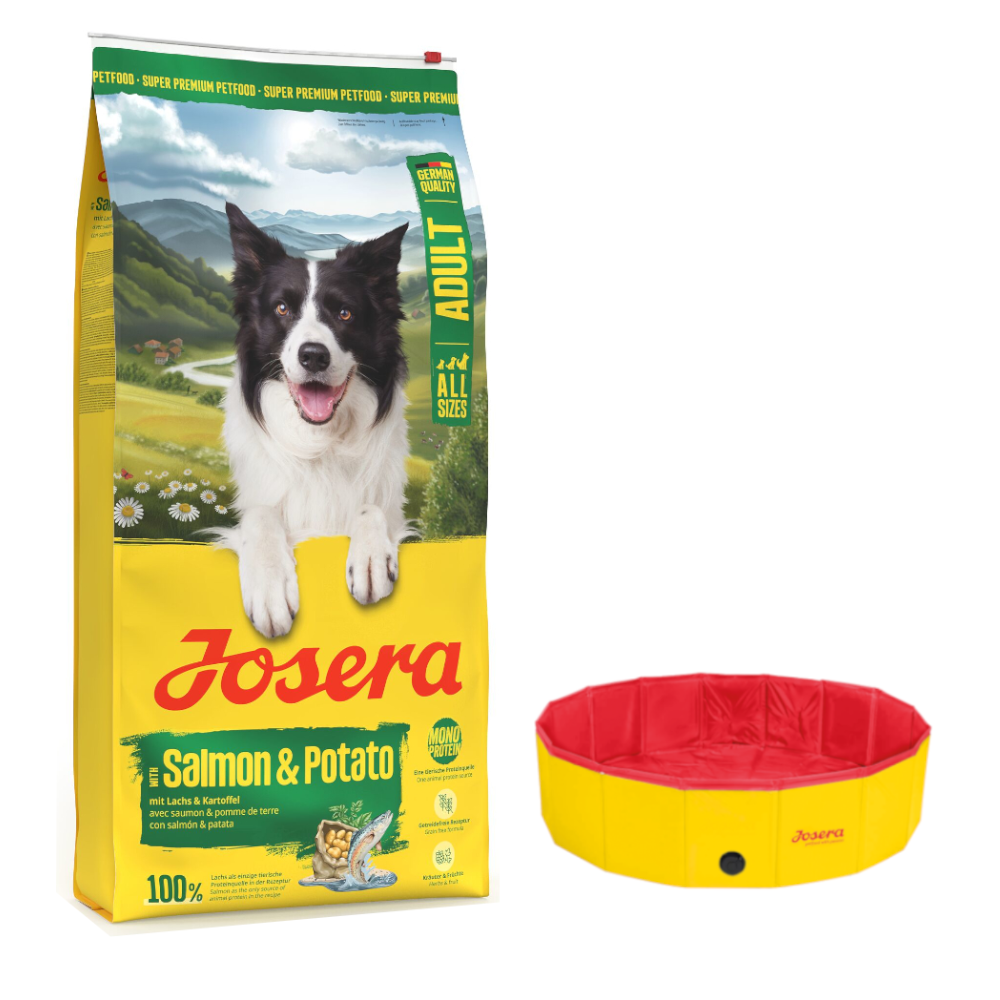 10 kg / 12,5 kg Josera + Ø 120 x H 30 cm Hundepool Pet gratis! - Lachs & Kartoffel 12,5 kg 10 kg / 12,5 kg Josera + Ø 120 x H 30 cm Hundepool Pet gratis! - Lachs & Kartoffel 12,5 kg von Josera