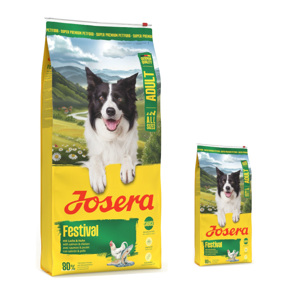 12,5 kg + 3 kg gratis! 15,5 kg Josera - 15,5 kg Festival 12,5 kg + 3 kg gratis! 15,5 kg Josera - 15,5 kg Festival von Josera