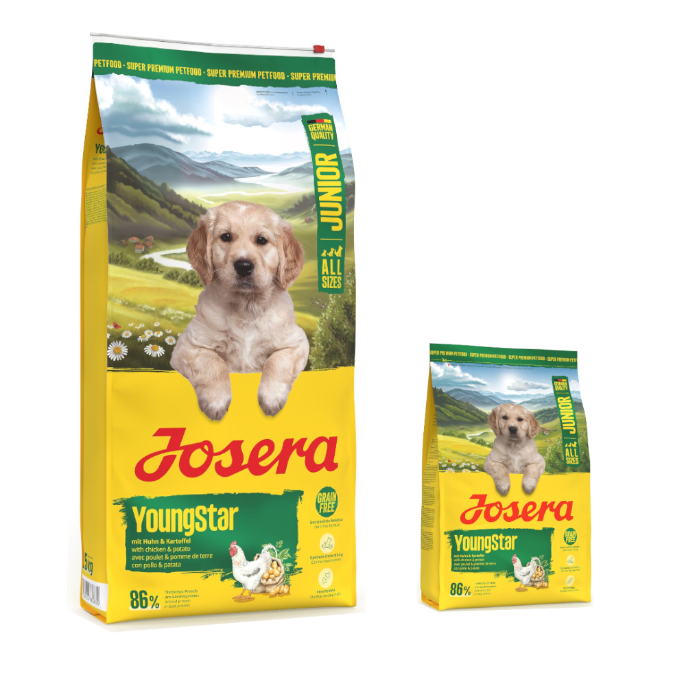 12,5 kg + 3 kg gratis! 15,5 kg Josera - 15,5 kg YoungStar 12,5 kg + 3 kg gratis! 15,5 kg Josera - 15,5 kg YoungStar von Josera