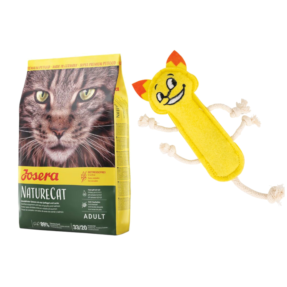 2 kg Josera + 1 Stück Katzenspielzeug Paula gratis! - Nature Cat von Josera