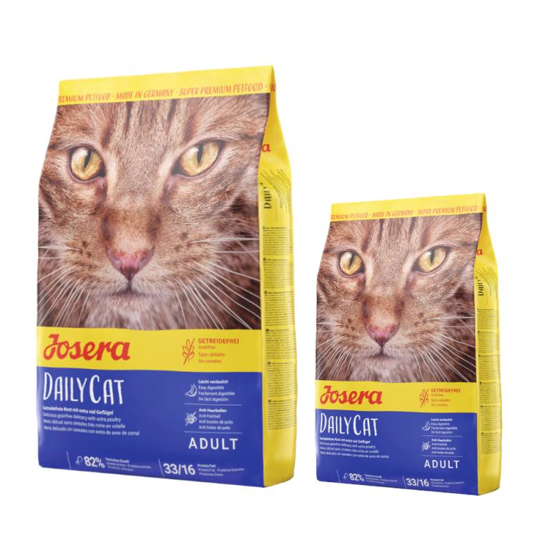 2 kg Josera + 400 g DailyCat gratis! - DailyCat von Josera