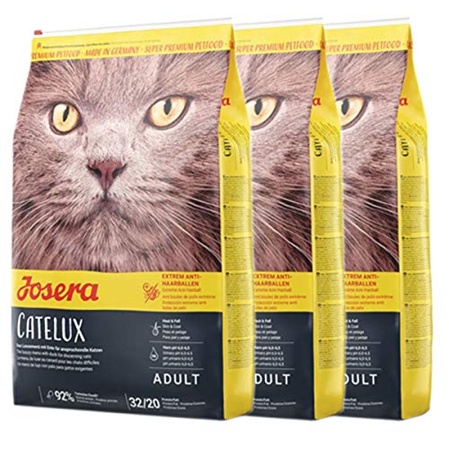 3 x 10 kg Josera Catelux NEU von Josera