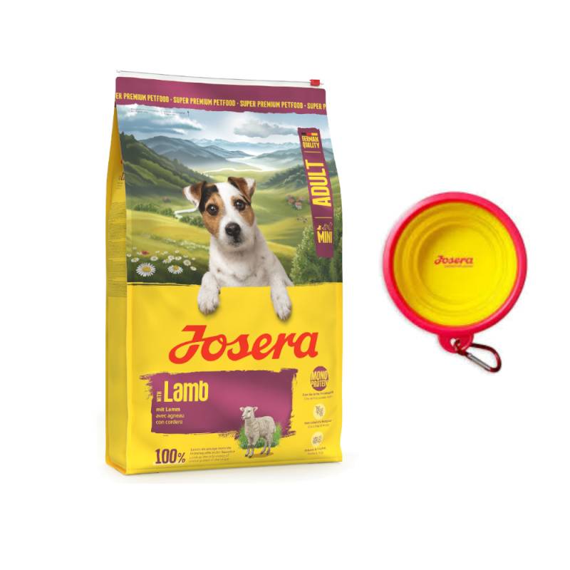 900 g / 3 kg / 10 kg Josera Mini + Reisenapf Silikon gelb gratis! - Lamm 900 g 900 g / 3 kg / 10 kg Josera Mini + Reisenapf Silikon gelb gratis! - Lamm 900 g von Josera