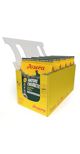 JOSERA Nature Energetic (5 x 900 g) | getreidefreies Hundefutter ohne Kartoffeln | Super Premium Trockenfutter für ausgewachsene Hunde | 5er Pack von Josera