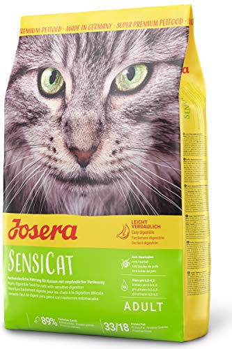 JOSERA SensiCat (1 x 400 g) | Katzenfutter mit extra verträglicher Rezeptur | Super Premium Trockenfutter für ausgewachsene und empfindliche Katzen von Josera