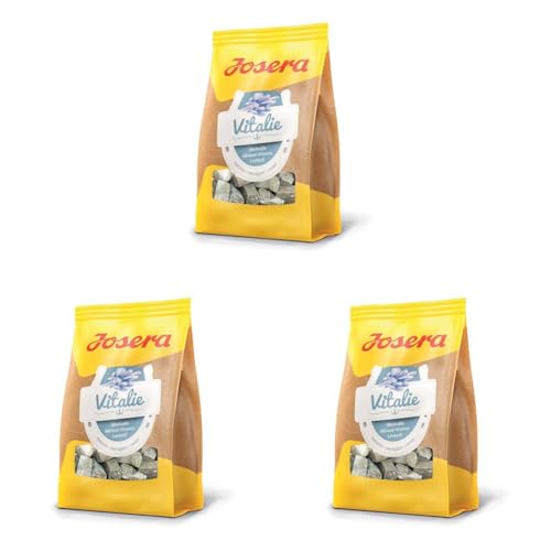 JOSERA Vitalie - Pferdeleckerli (1 x 900 g) | wertvolle Mineral-Vitamin Pferdeleckerlis | hoher Biotingehalt | hochwertige Mineralien und Vitamine | 3er Pack von Josera