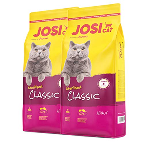 Josera 2 x 10 kg JosiCat Sterilised Classic Sparpaket von Josera