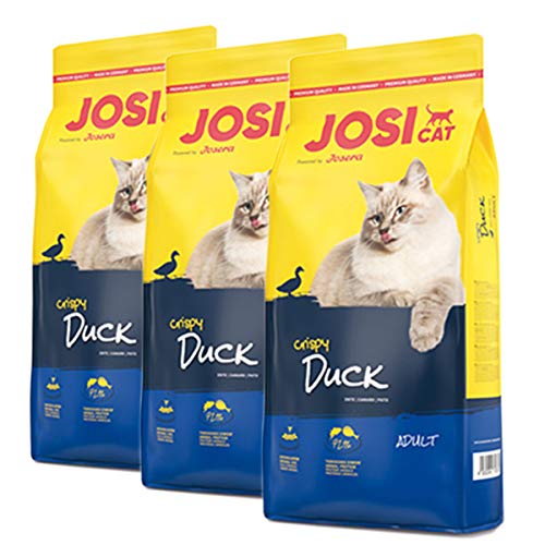 Josera 3 x 10 kg JosiCat Crispy Duck von Josera