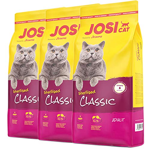Josera 3 x 10 kg JosiCat Sterilised Classic Sparpaket von Josera