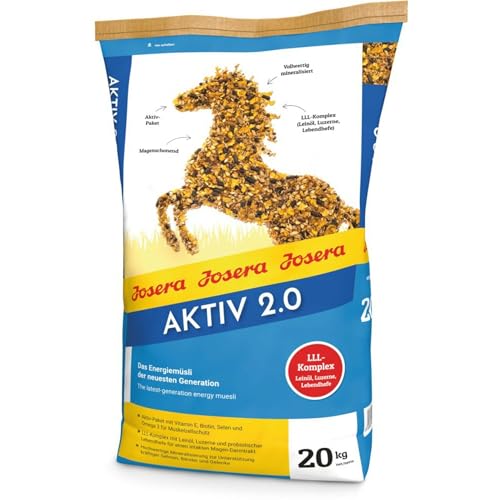 Josera Aktiv 2.0 | 20kg Pferdemüsli für aktive Pferde von Josera