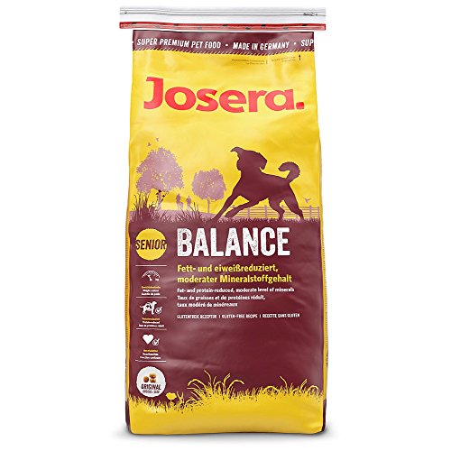 Josera Balance | 1 x 900g Hundetrockenfutter | fett-und eiweißreduziertes Hundefutter für Senioren | glutenfrei | Super Premium Trockenfutter für ältere Hunde | 1er Pack von Josera