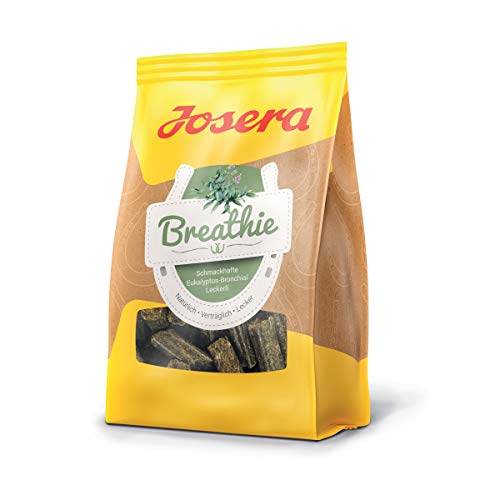 JOSERA Breathie - Pferdeleckerli (1 x 900 g) | schmackhafte Eukalyptus-Bronchial Pferdeleckerlis | die gesunde Belohnung | ausgewählte Kräutermischung | 1er Pack von Josera