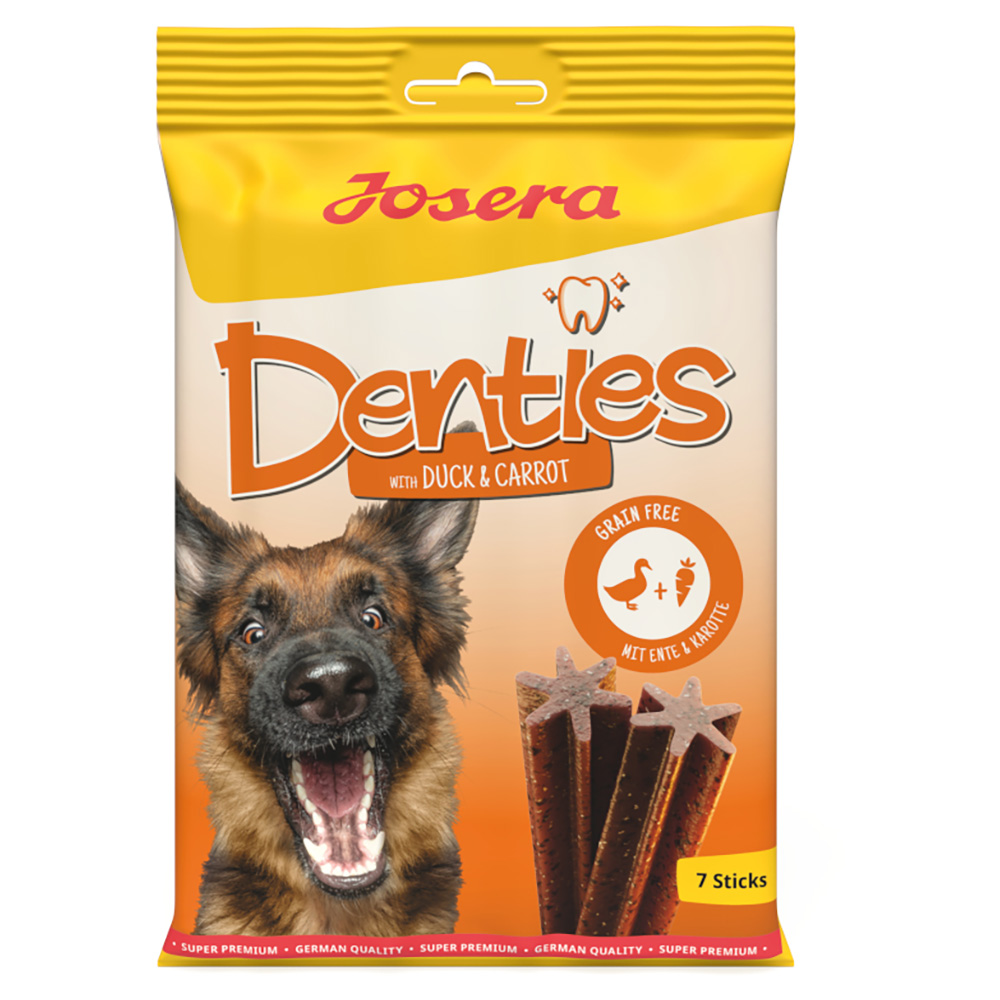 Josera Denties mit Ente & Karotte - Sparpaket: 2 x 180 g Josera Denties mit Ente & Karotte - Sparpaket: 2 x 180 g von Josera