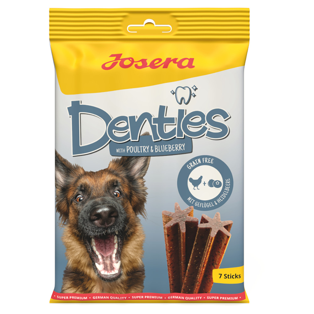 Josera Denties mit Geflügel & Blaubeere - Sparpaket: 2 x 180 g von Josera