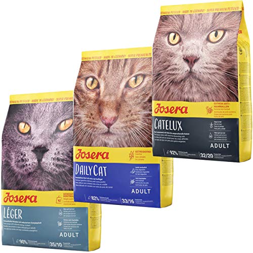 Josera Die Gourmetvariation für die Katze: je 2 kg Léger, DailyCat & Catelux Josera Die Gourmetvariation für die Katze: je 2 kg Léger, DailyCat & Catelux von Josera