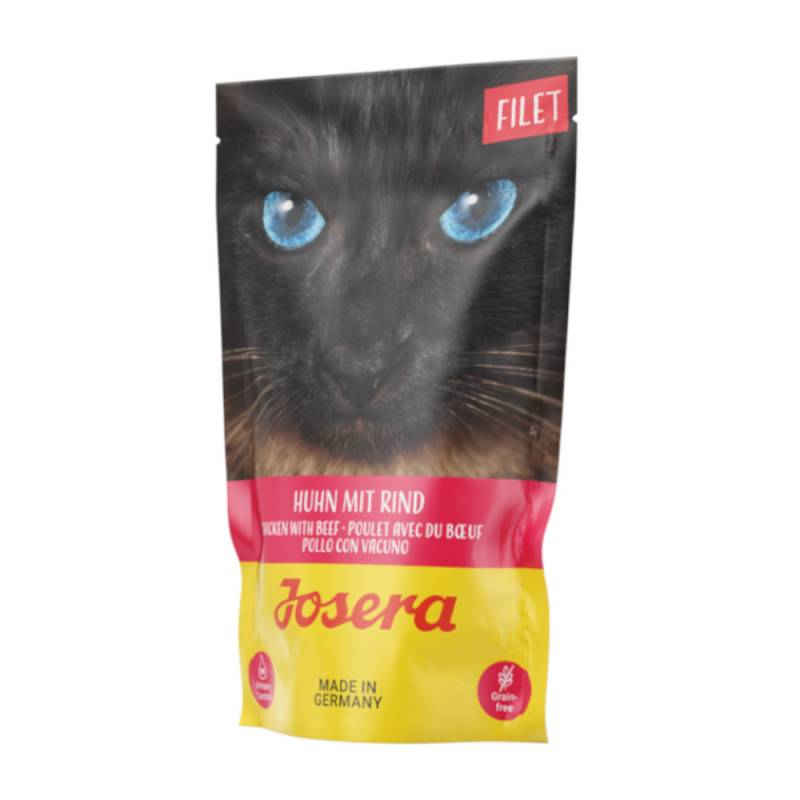 Josera Filet 16 x 70 g - Huhn mit Rind von Josera