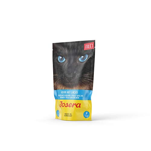 Josera Filet Huhn mit Lachs | 16 x 70g Katzenfutter nass von Josera