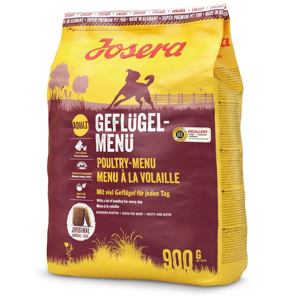 Josera Geflügel-Menü 900g Josera Geflügel-Menü 900g von Josera