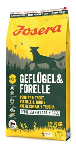 Josera Geflügel & Forelle Trockenfutter für Hunde 12,5kg von Josera