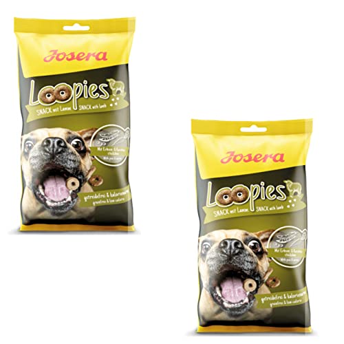 Josera Hund - Loopies mit Lamm - Leckerli für Hunde - Doppelpack - 2 x 150g von Josera