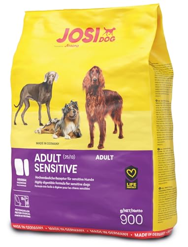 Josera Hundefutter JosiDog Adult Sensitive, 1er Pack (1 x 900 g) von Josera