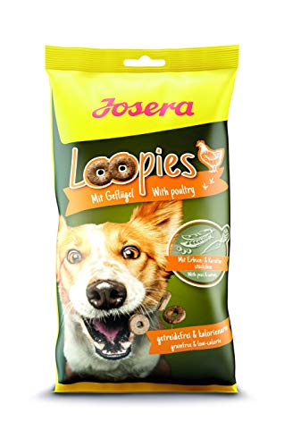 Josera Hundesnacks Loopies mit Geflügel, 1er Pack (1 x 150 g) von Josera
