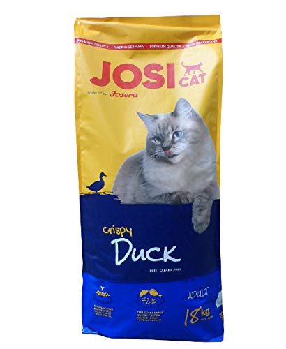 Josera JosiCat Katzenfutter, Ente & Fisch, 1-er Pack (1 x 18 kg) von Josera