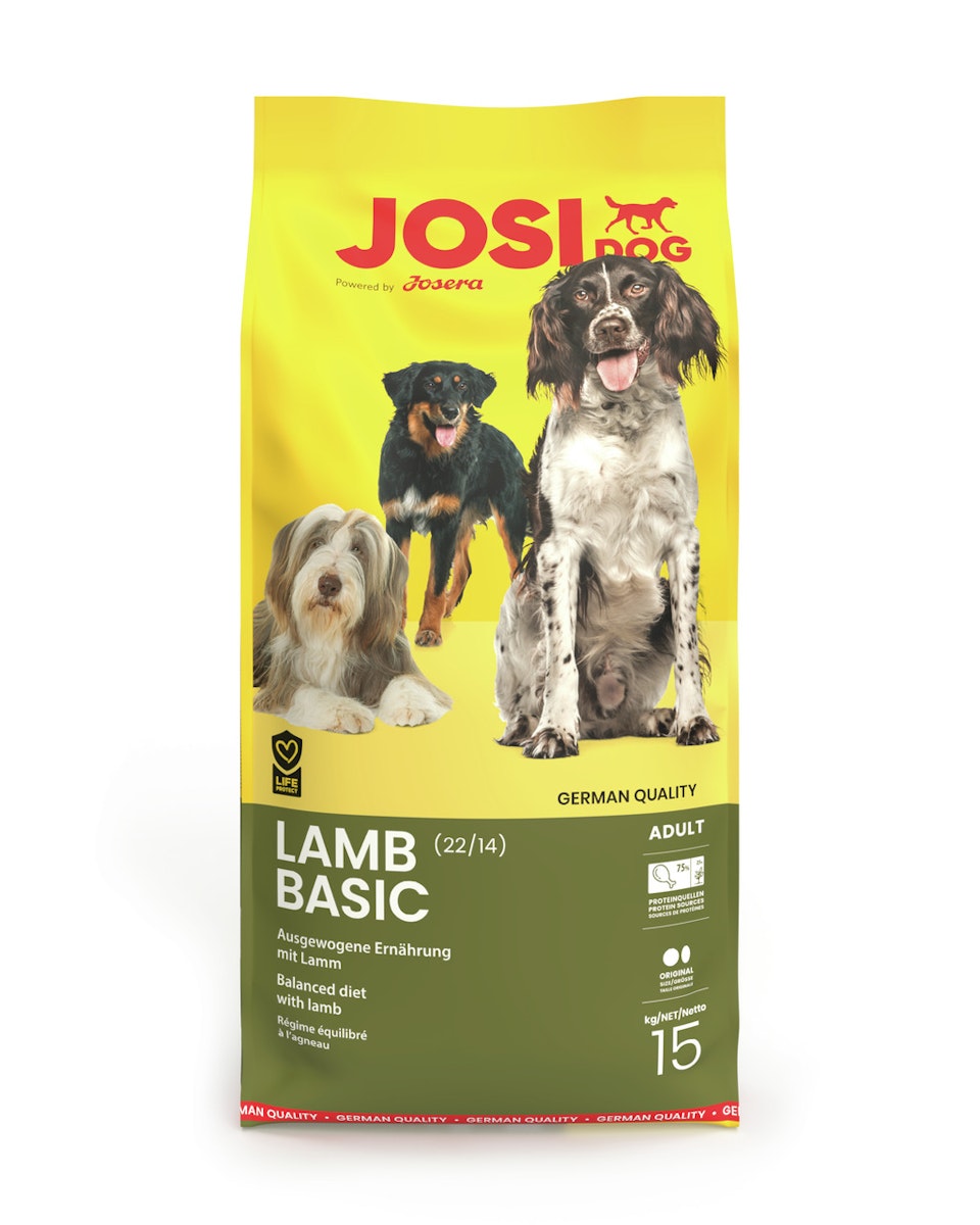 Josera JosiDog Lamb Basic 15kg Hundetrockenfutter von Josera