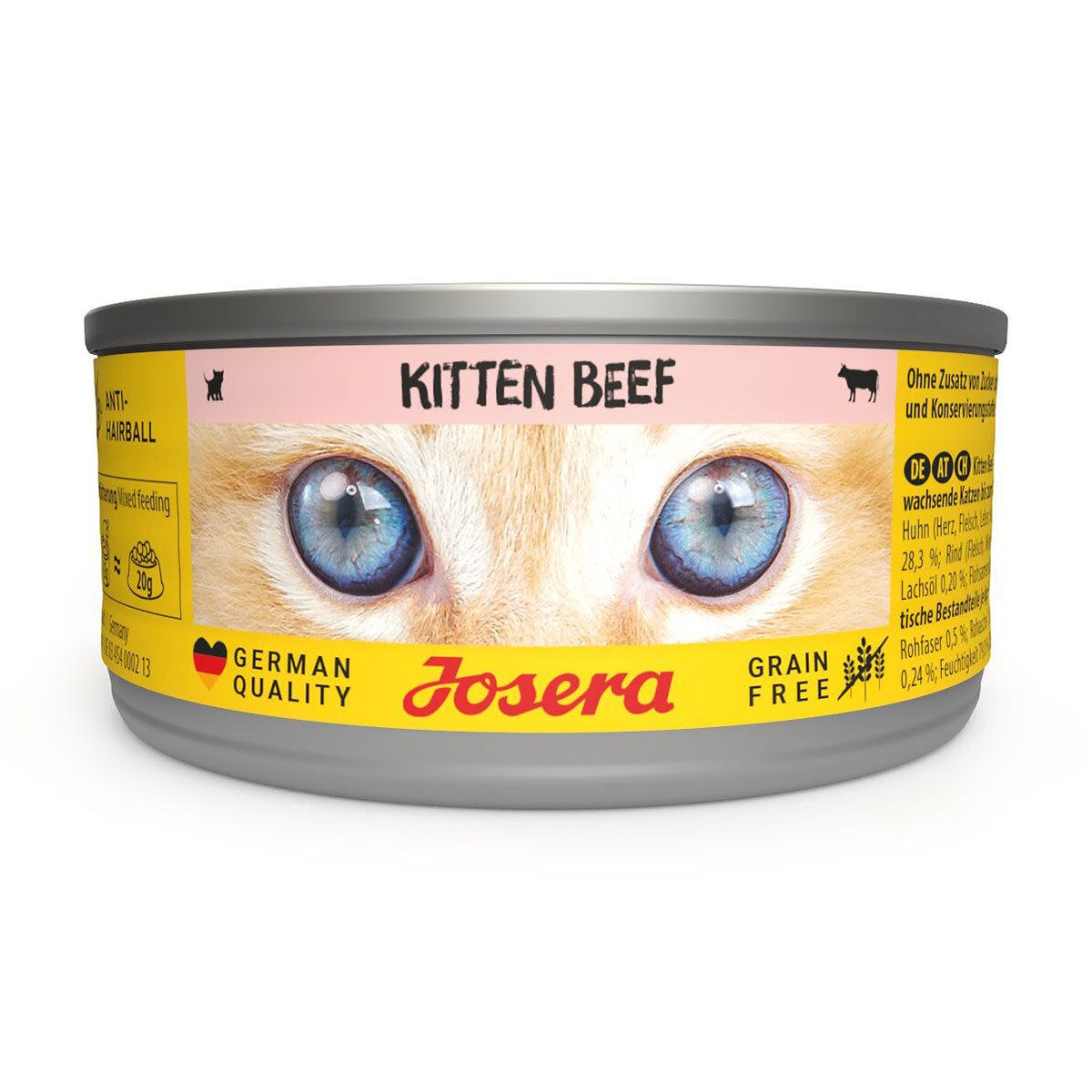 Josera Kitten Nassfutter Beef 12x85g Josera Kitten Nassfutter Beef 12x85g von Josera