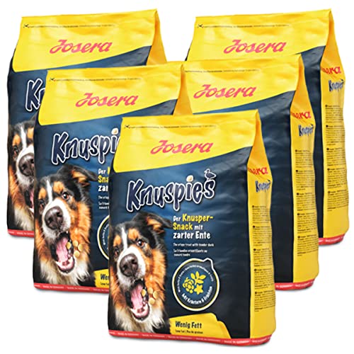 Josera Knuspies | 5X 900g Hundesnack, Leckerli von Josera