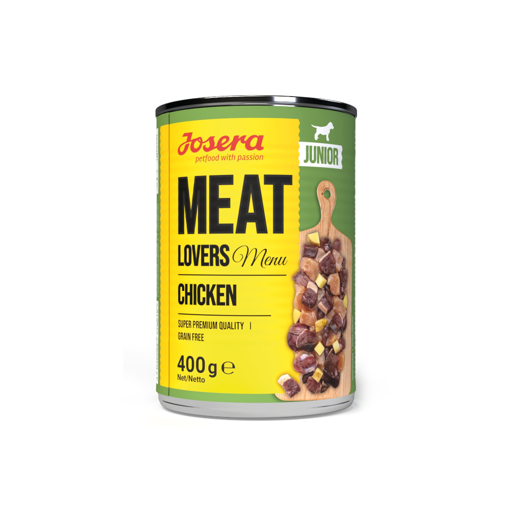 Josera Meat Lovers Junior Menü 6 x 400 g - Huhn Josera Meat Lovers Junior Menü 6 x 400 g - Huhn von Josera