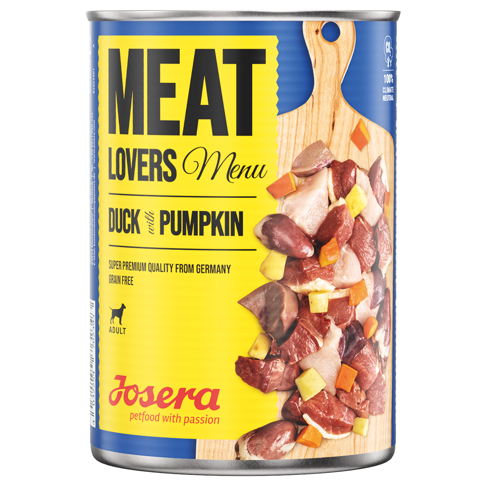 Josera Meatlovers Menü 6 x 800 g - Ente & Kürbis von Josera