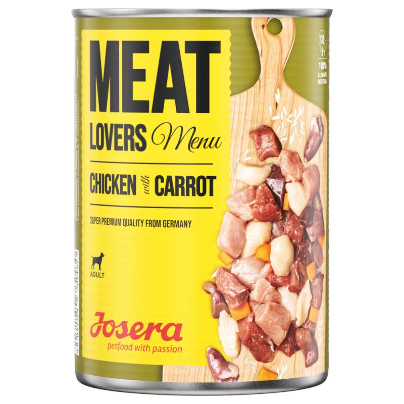 Josera Meatlovers Menü 6 x 800 g - Huhn & Karotte von Josera