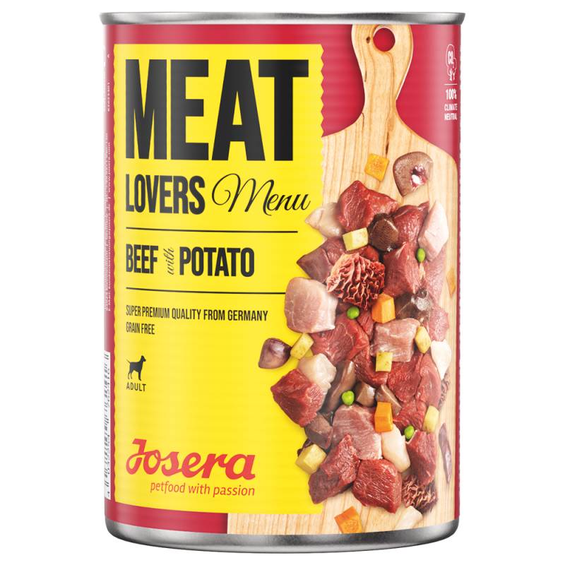 Josera Meatlovers Menü 6 x 800 g - Rind & Kartoffel von Josera