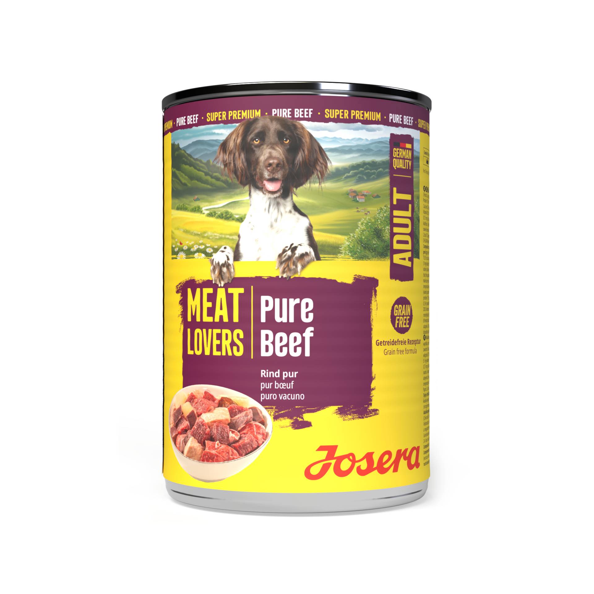 Josera Meatlovers Pure 6 x 400 g - Rind (neues Design) von Josera