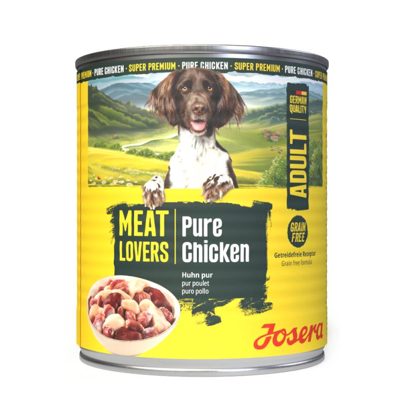 Josera Meatlovers Pure 6 x 800 g - Huhn (neues Design) von Josera