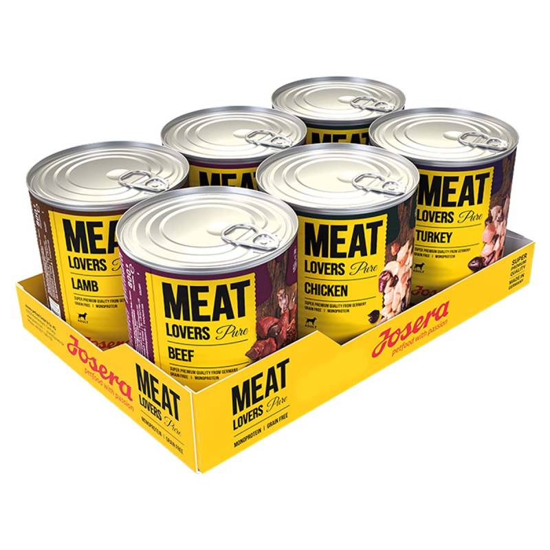 Josera Meat Lovers Pure Multipack 6x800g von Josera