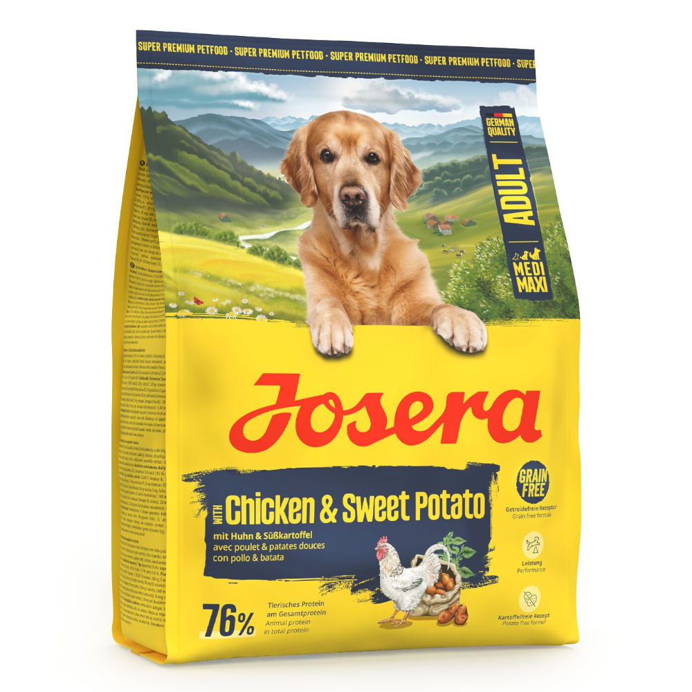 Josera Medi/Maxi Adult Huhn & Süßkartoffel - 900 g Josera Medi/Maxi Adult Huhn & Süßkartoffel - 900 g von Josera