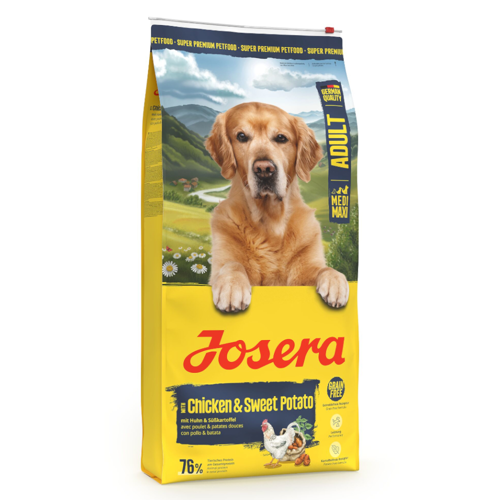Josera Medi/Maxi Adult Huhn & Süßkartoffel - Sparpaket: 2 x 12,5 kg Josera Medi/Maxi Adult Huhn & Süßkartoffel - Sparpaket: 2 x 12,5 kg von Josera