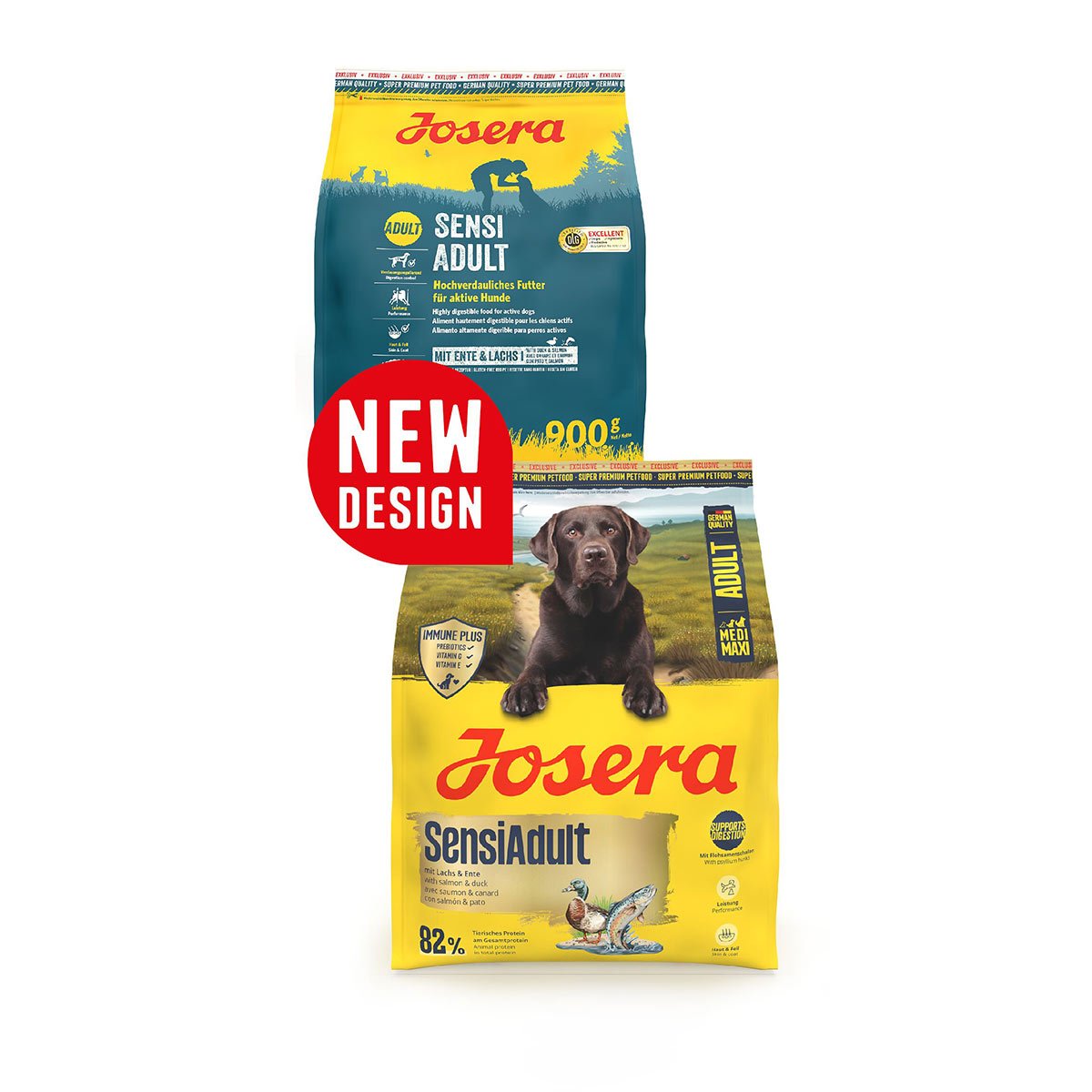 Josera Medi/Maxi Adult SensiAdult 2x12,5 kg von Josera