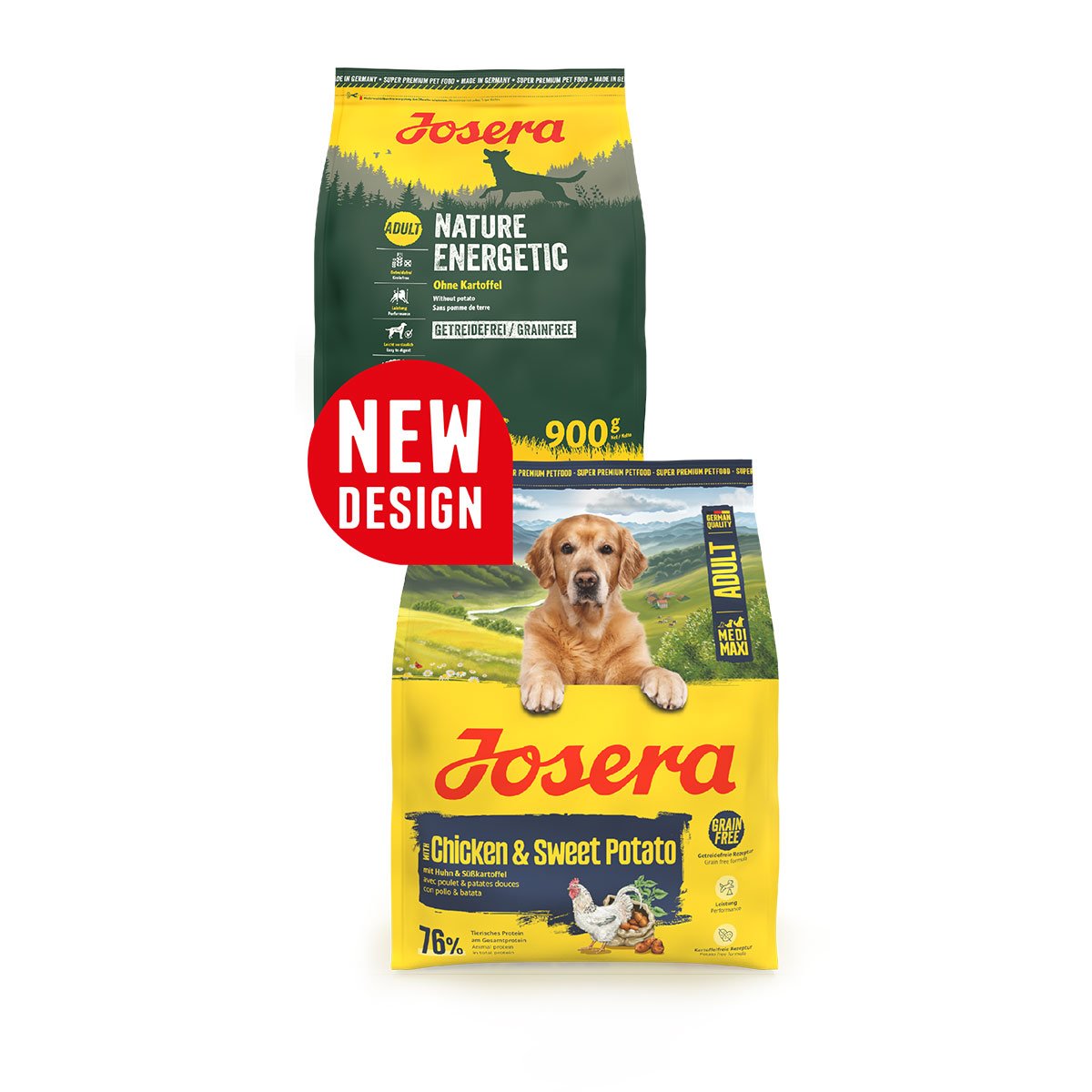 Josera Medi/Maxi Adult mit Huhn & Süßkartoffel 2x12,5 kg Josera Medi/Maxi Adult mit Huhn & Süßkartoffel 2x12,5 kg von Josera