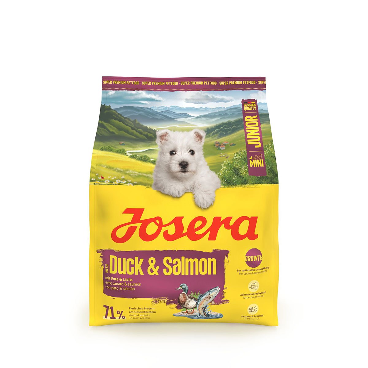 Josera Mini Junior Duck & Salmon 5x900 g Josera Mini Junior Duck & Salmon 5x900 g von Josera