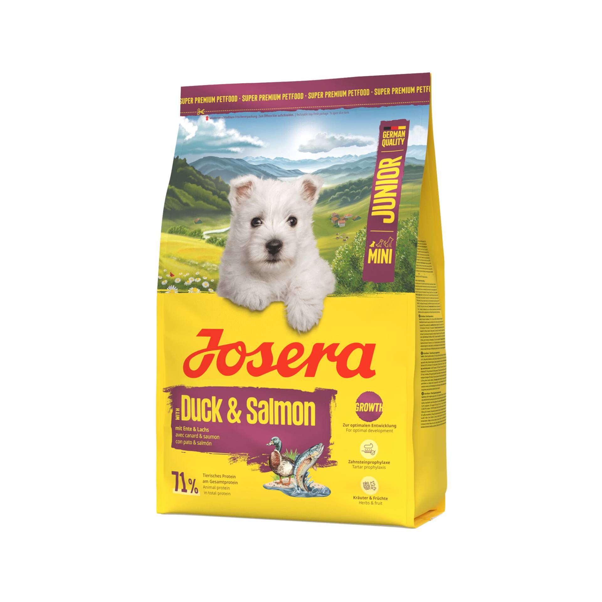 Josera Mini Junior - Ente & Lachs - 3 kg von Josera