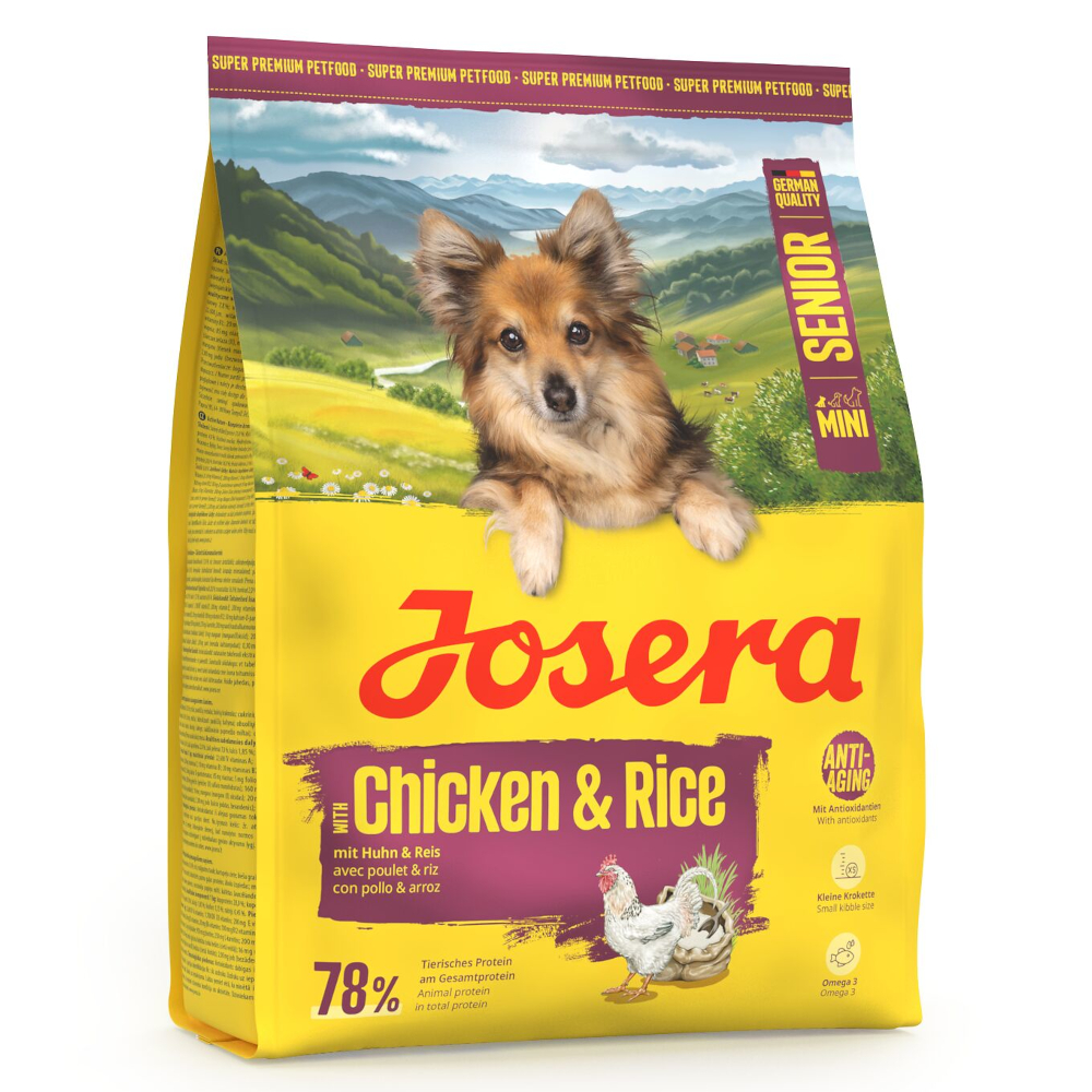 Josera Mini Senior Huhn & Reis - 3 kg Josera Mini Senior Huhn & Reis - 3 kg von Josera