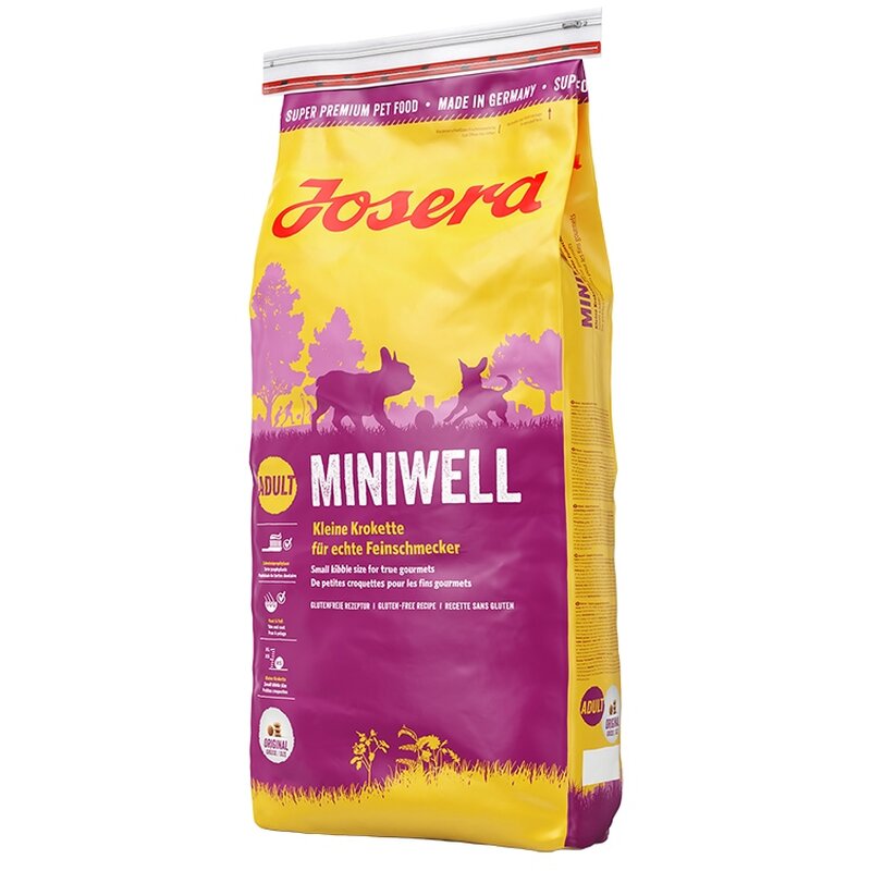 Josera Miniwell 10 kg (3,80 € pro 1 kg) von Josera