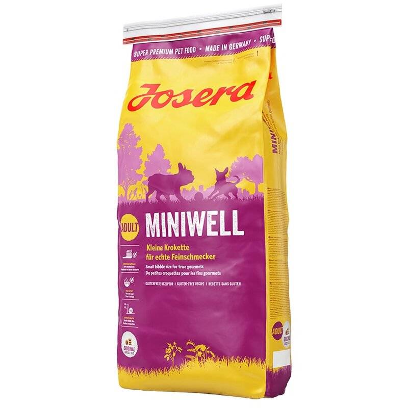 Josera Miniwell 10 kg (3,80 € pro 1 kg) von Josera