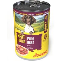 Josera Nassfutter Hund, Adult, Meat Lovers, Pure Beef 6x800 g von Josera